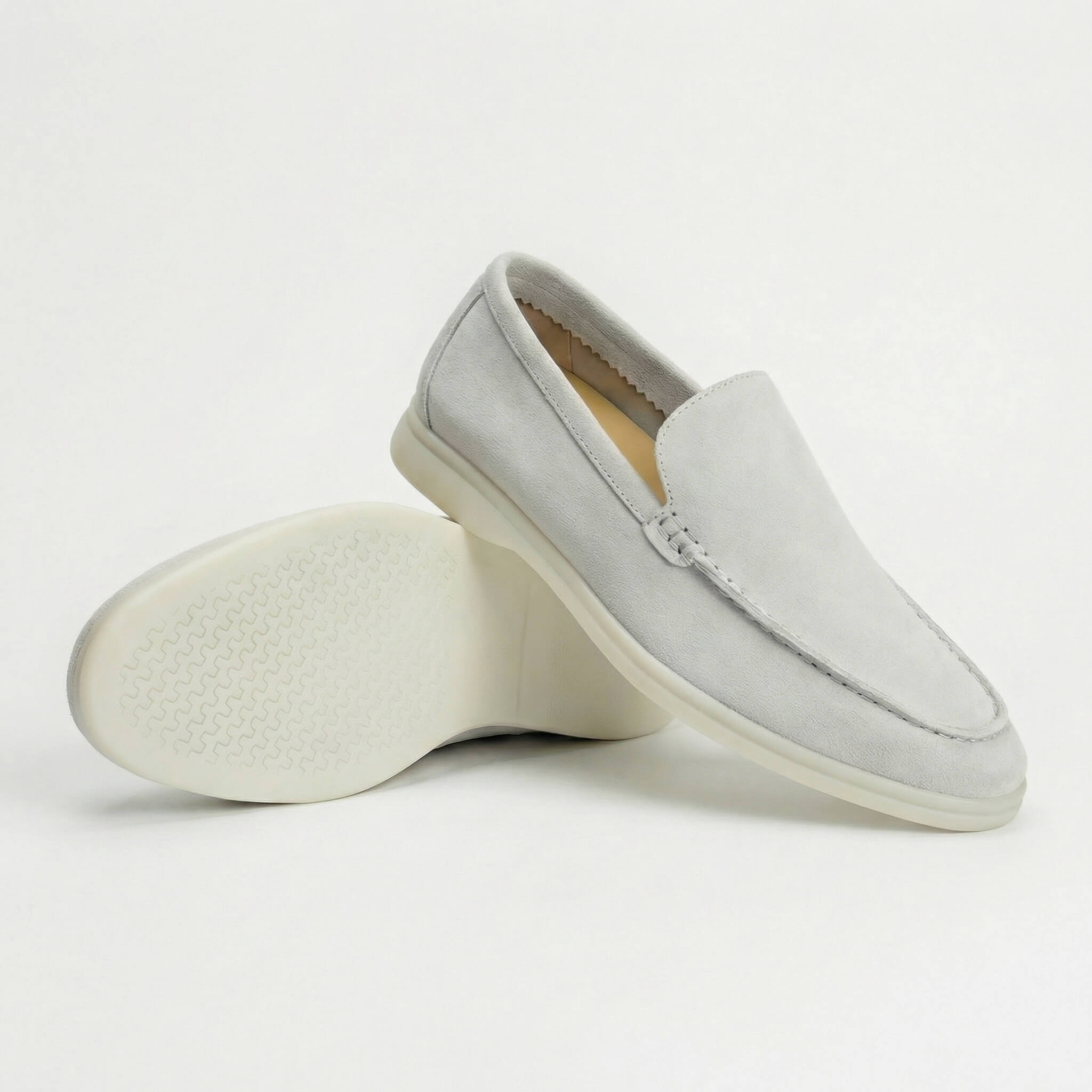 Bruno mocassino Grigio Chiaro
