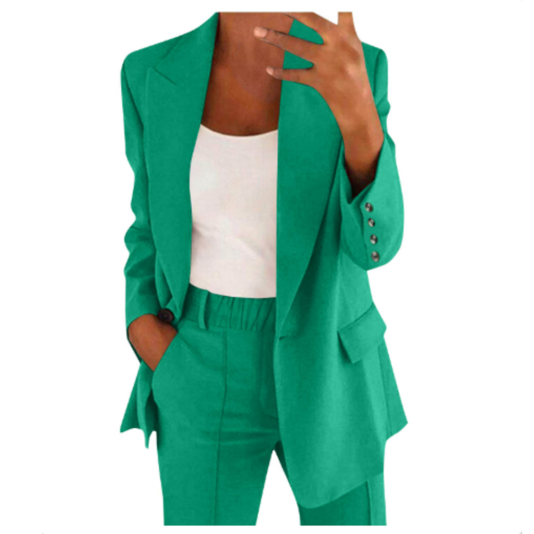 Alveria | set blazer e pantaloni elegante
