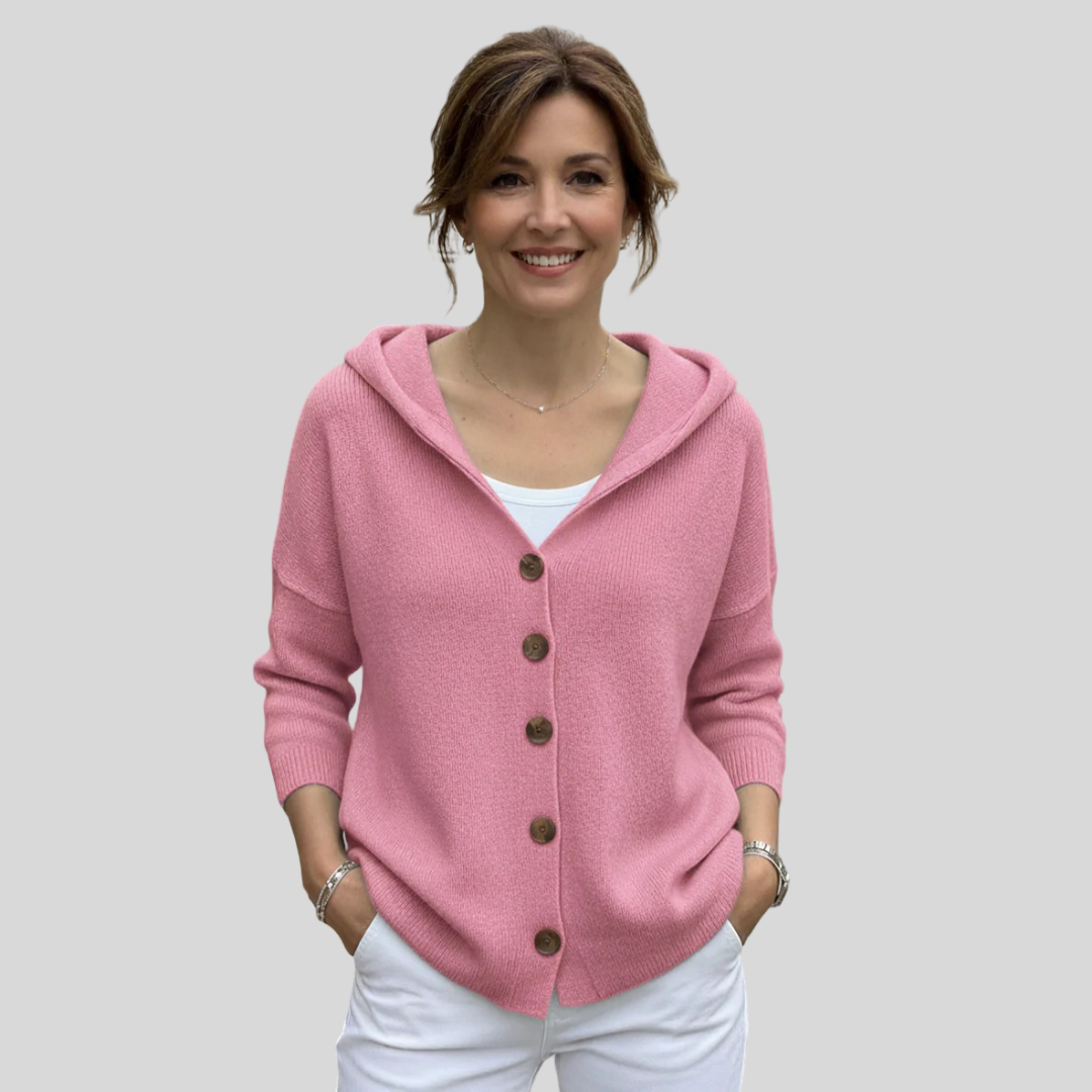 Valentina | Maglia Traforata con Cappuccio
