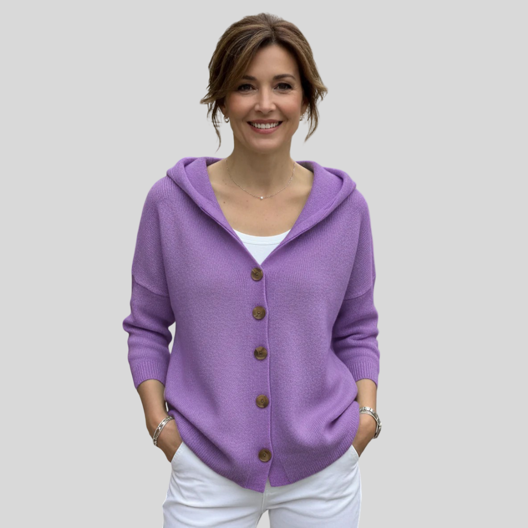 Valentina | Maglia Traforata con Cappuccio