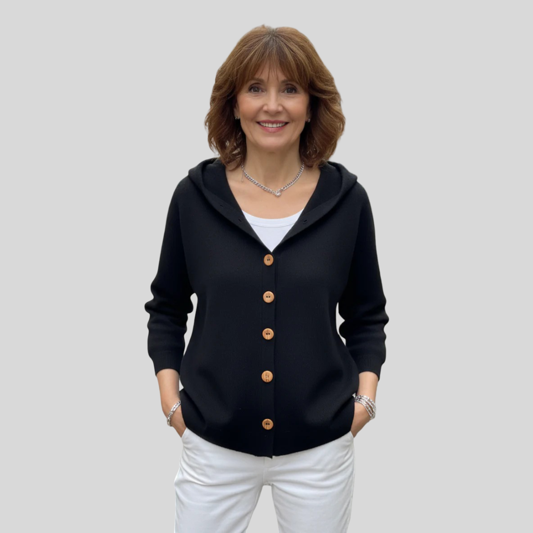 Valentina | Maglia Traforata con Cappuccio