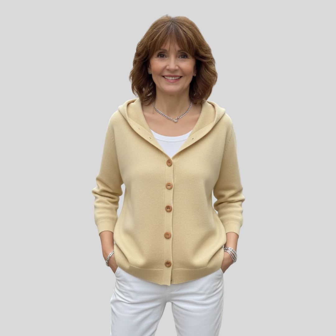Valentina | Maglia Traforata con Cappuccio