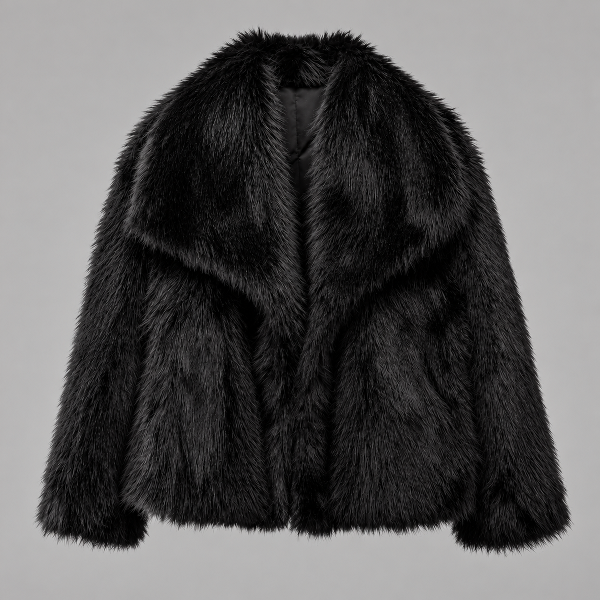 Ilaria | Cappotto Corto in Pelliccia Sintetica