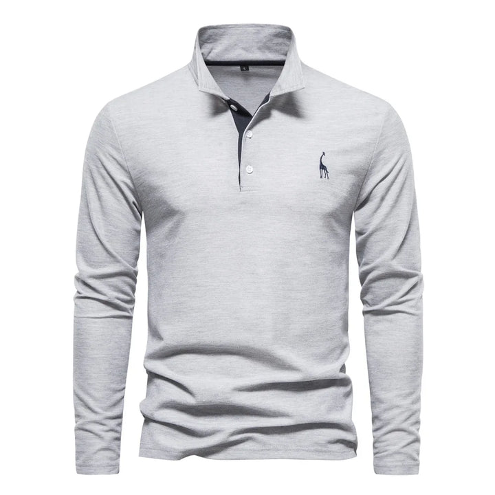Audren | polo elegante a maniche lunghe