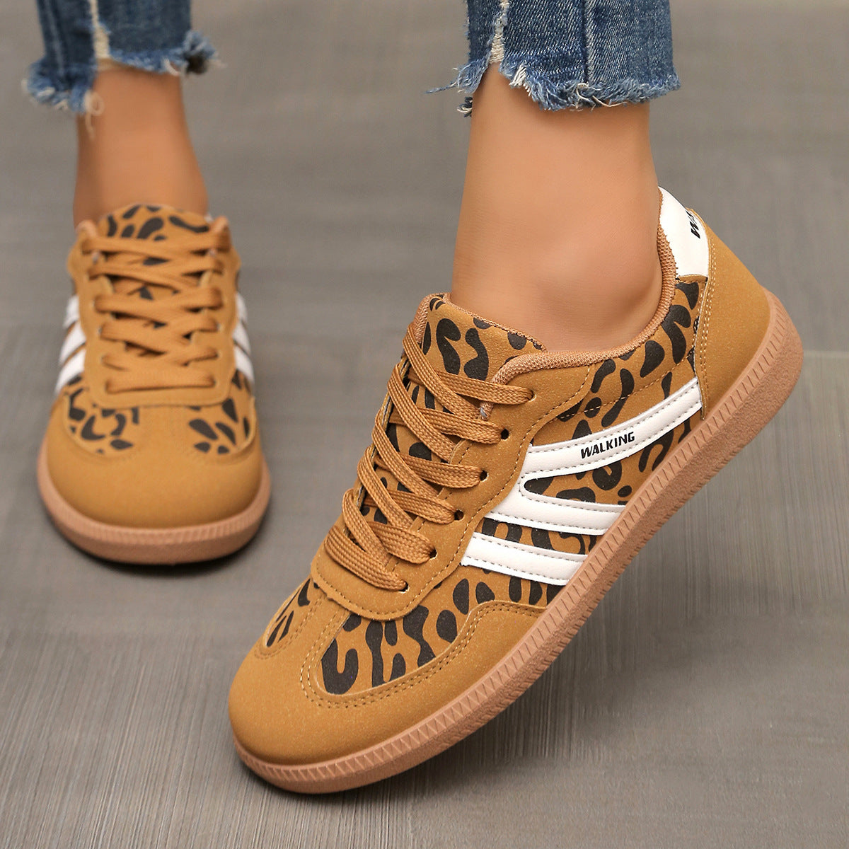 Alice Sneaker Ortopedica - Leopardato