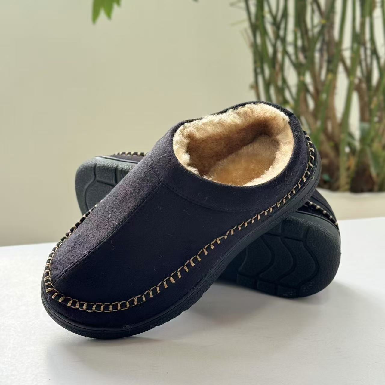 Benno | Pantofole Resistenti con Fodera Calda