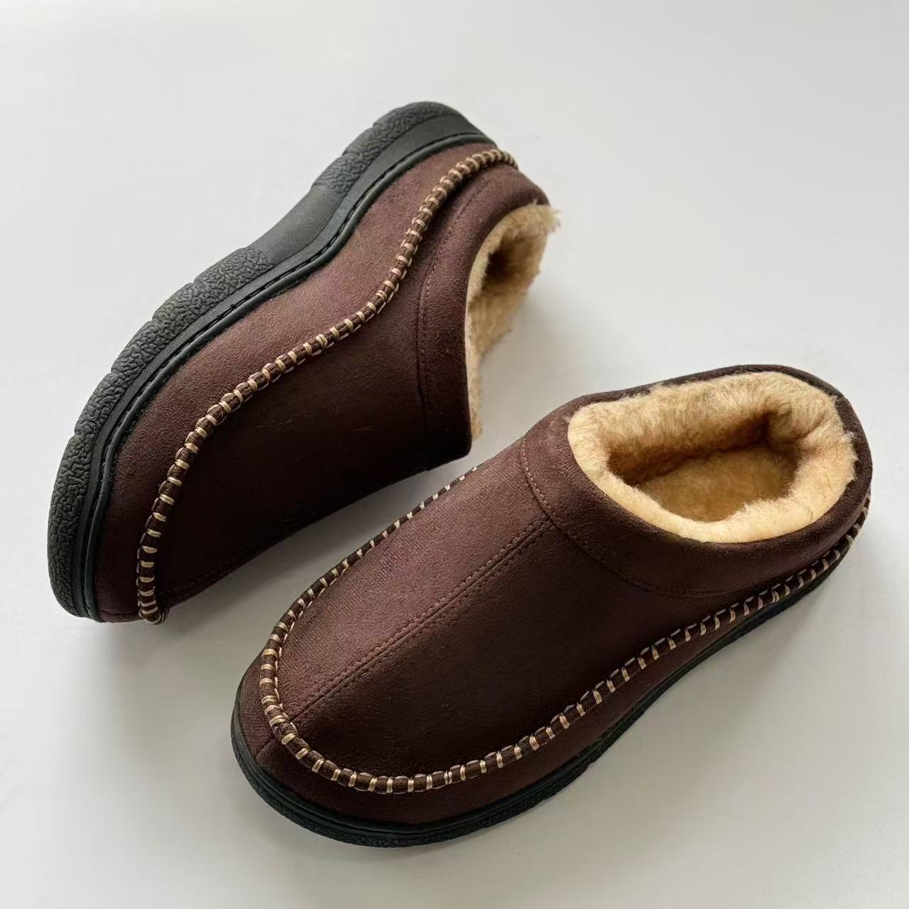 Benno | Pantofole Resistenti con Fodera Calda