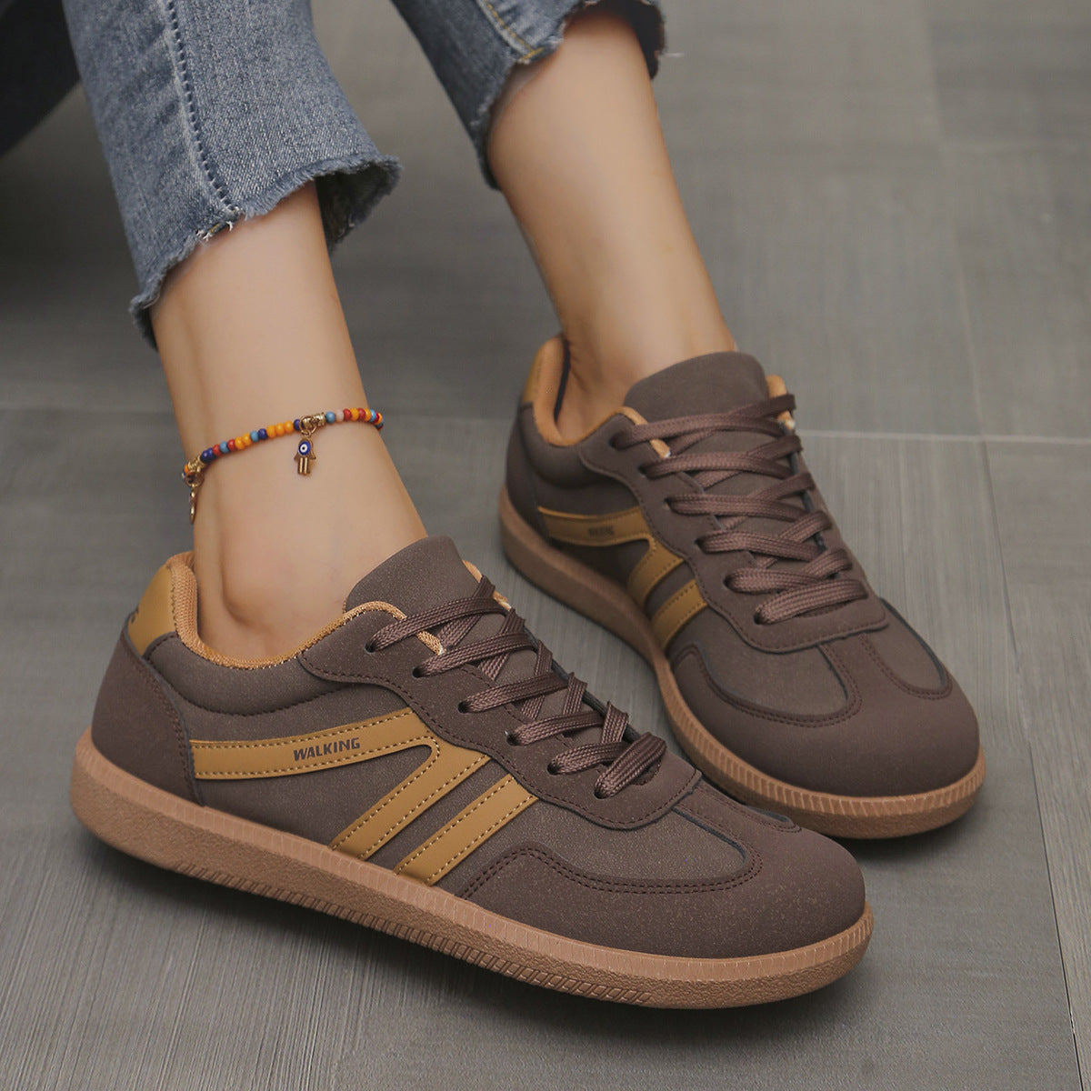 Alice Sneaker Ortopedica - Marrone 2
