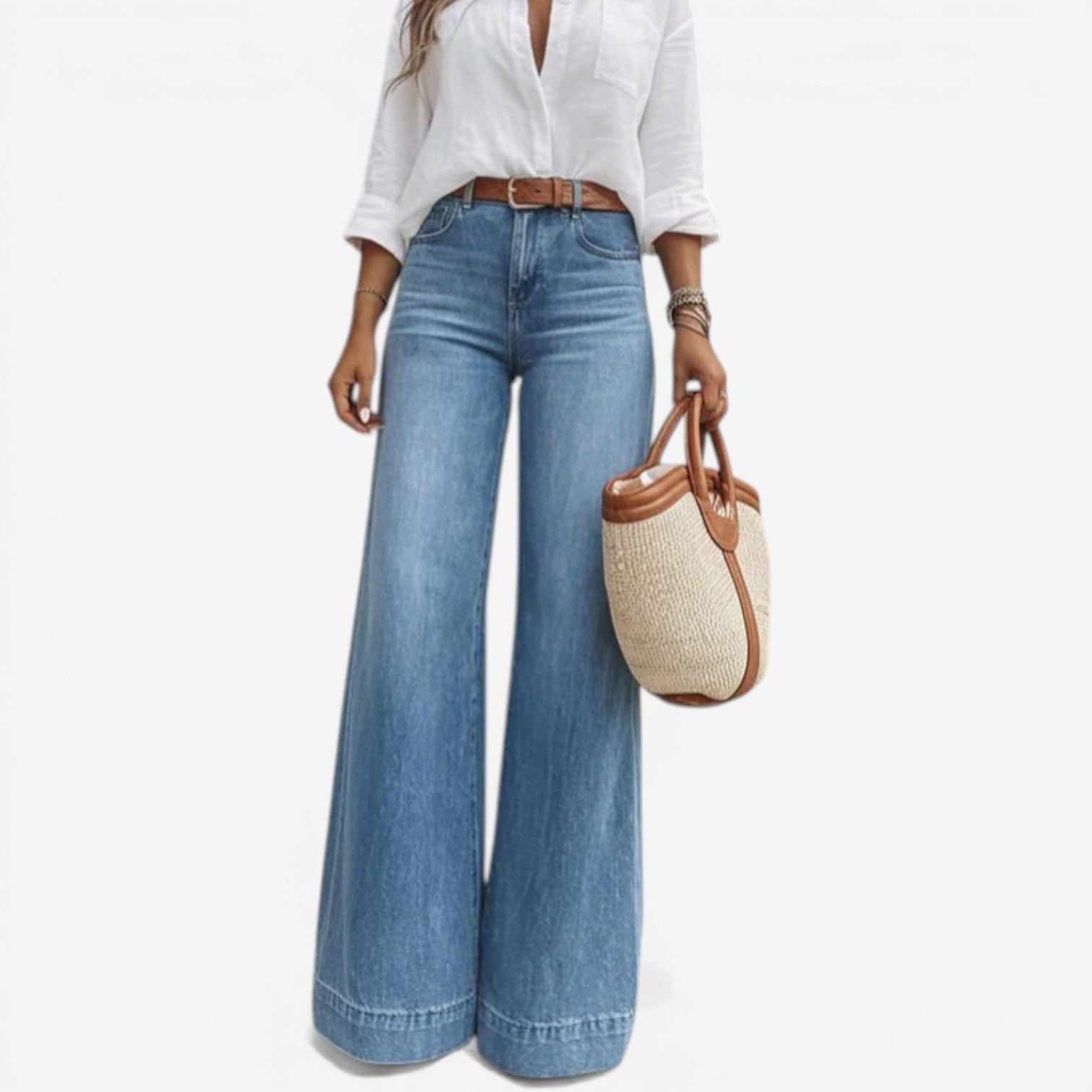 Gaia™ Jeans a zampa