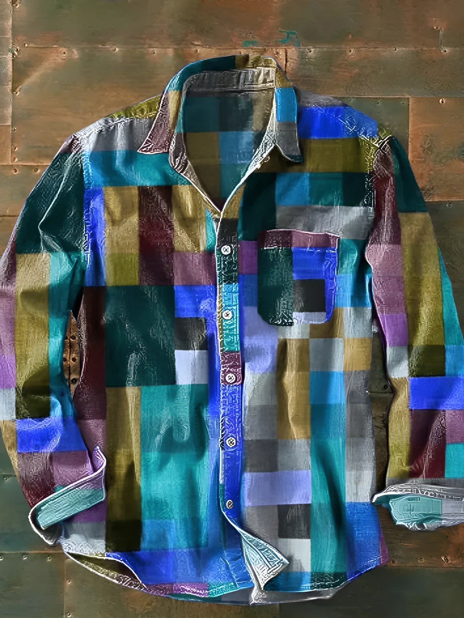 Rivano | Camicia Mosaico Elegante