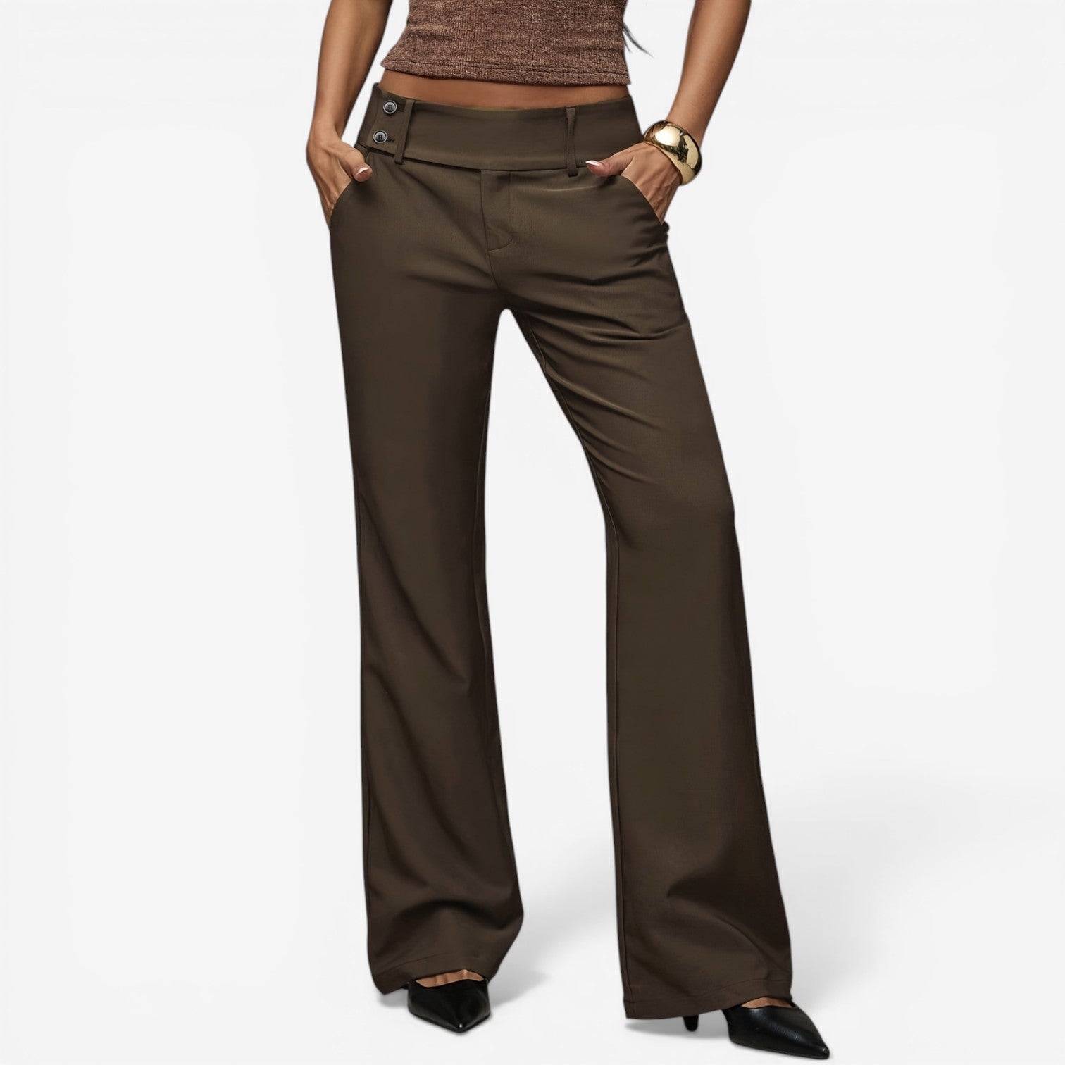 Daena™ Pantaloni a gamba ampia
