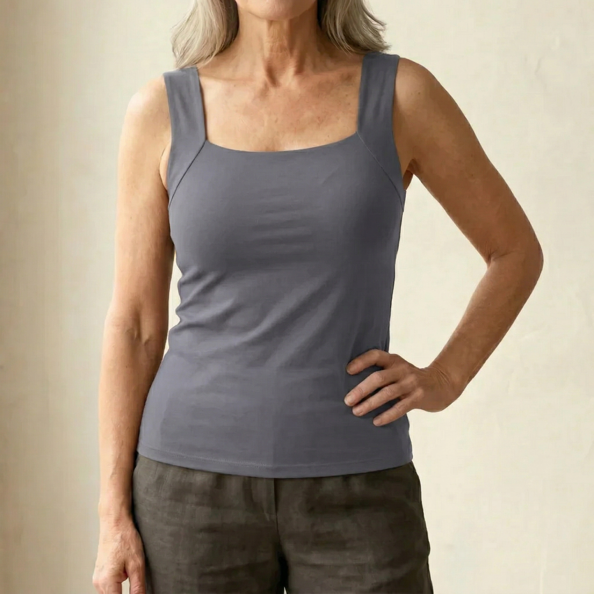 Zaira | Canotta con reggiseno integrato