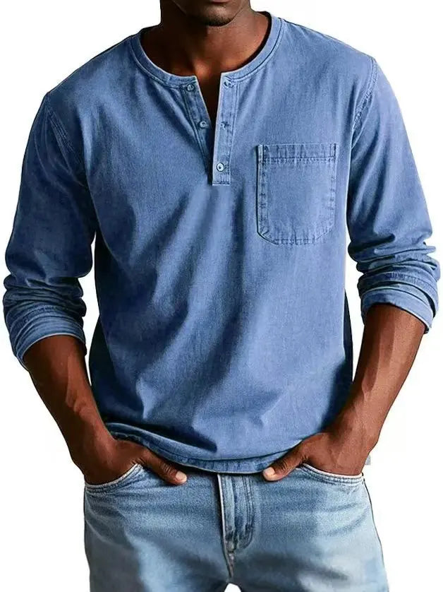Luca | Vintage Henley Shirt