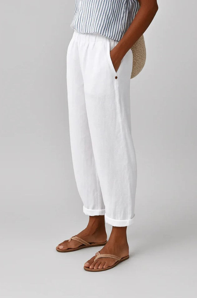 Dante | Pantalone traspirante in lino e cotone