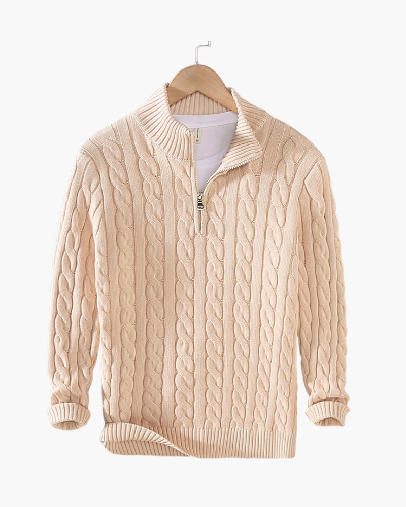Omar | Maglione Con Zip Uomo