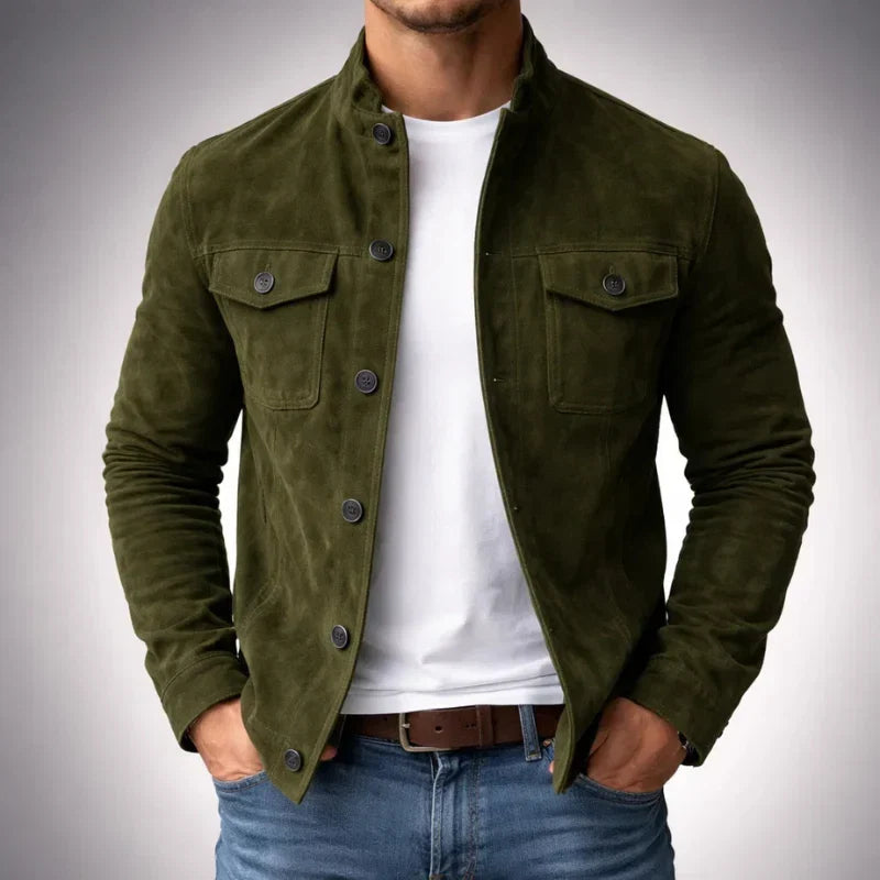 Stefano | Giacca in Camoscio Italiano