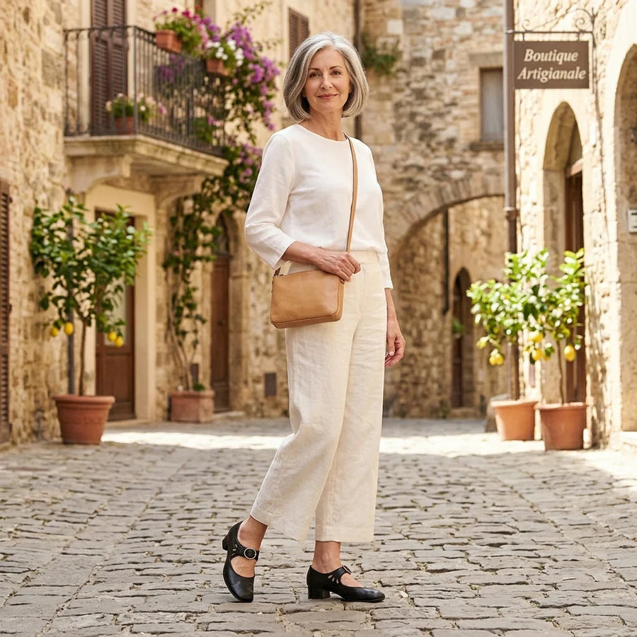 Greta | Sandali con Zeppa Comodi