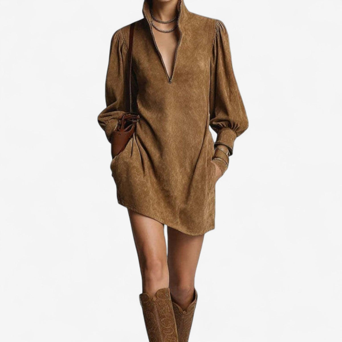 Sabrina™ Abito casual chic