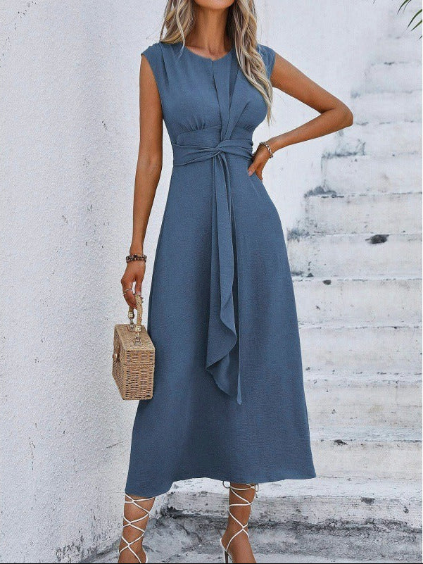 Eva | Vestido elegante sin mangas con cintura ajustable