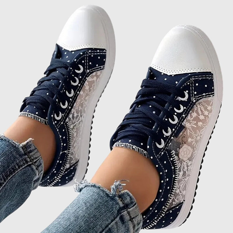 Vittoria | Sneaker Ortopedica Blu
