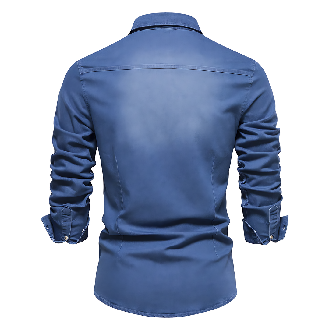 Avantea | Camicia denim elegante