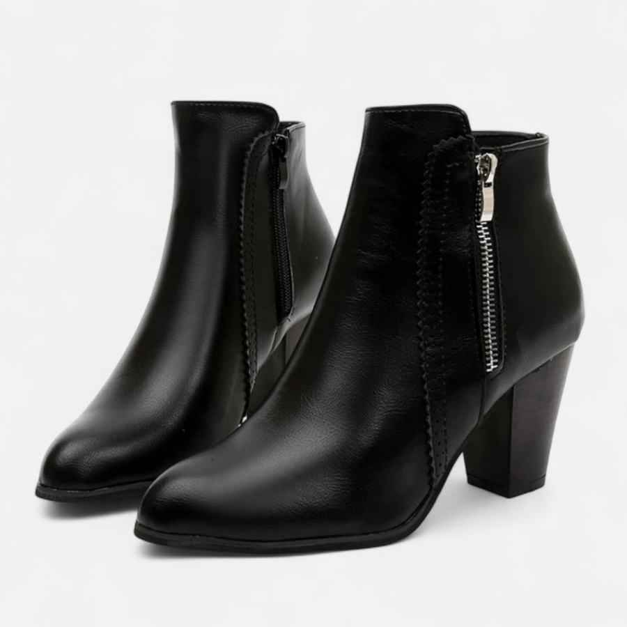 Tarsila | Stivaletti Retro con Zip Laterale