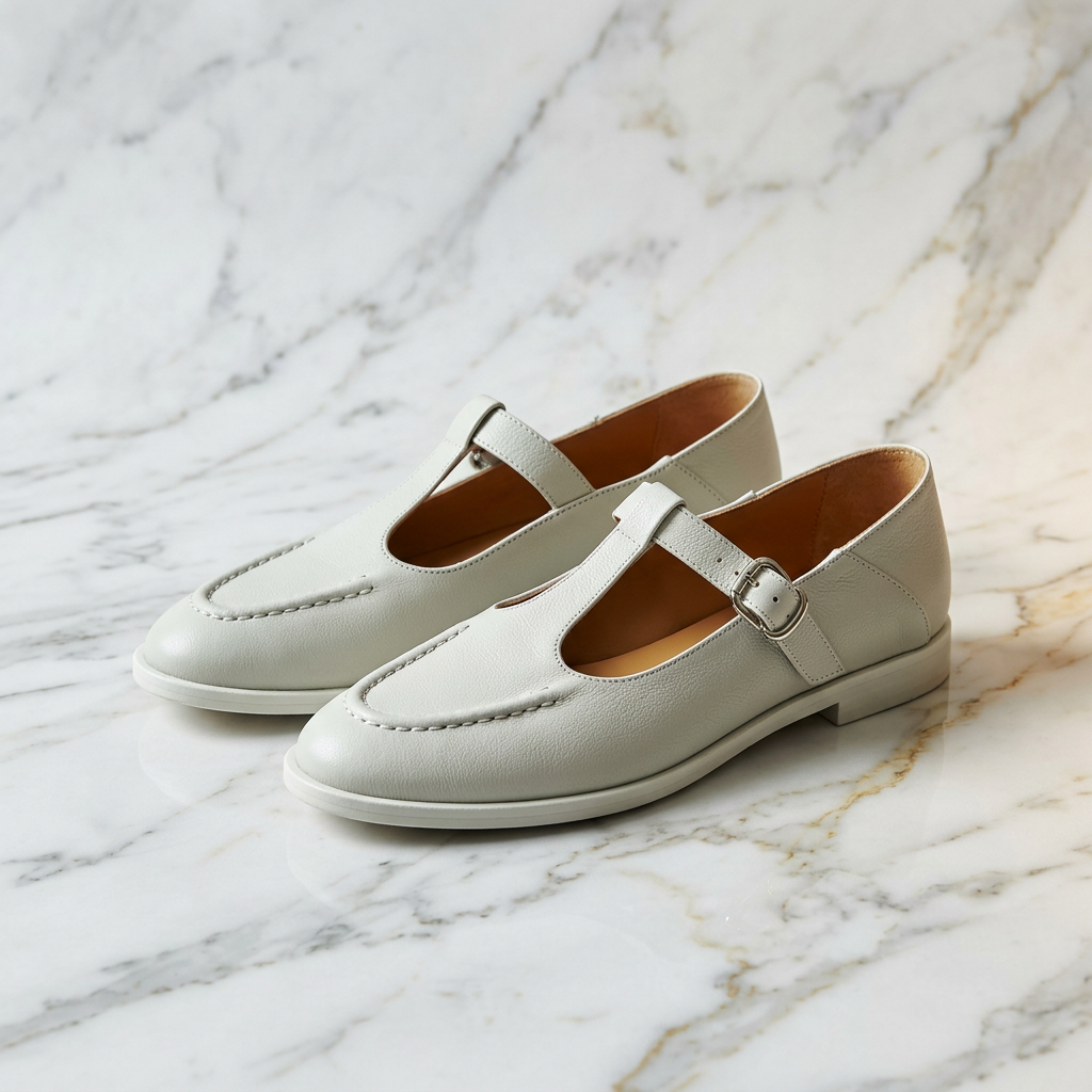 Camilla - Scarpe Mary Jane Ortopediche con Tacco Basso