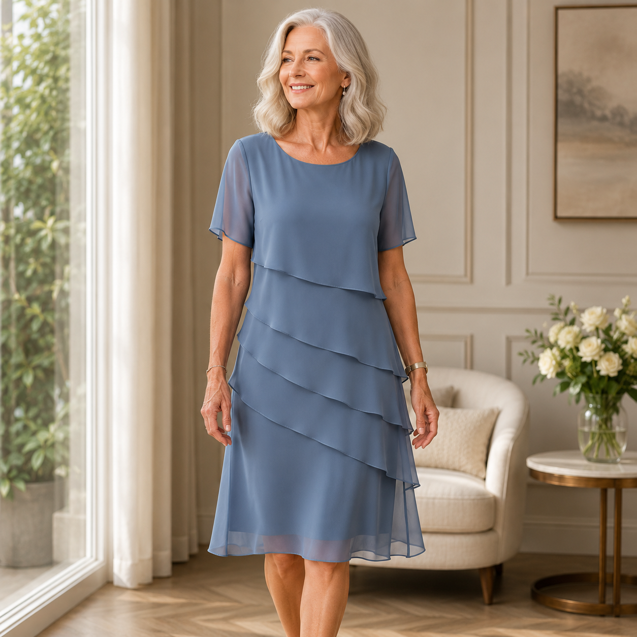 Donatella Abito Donna - Azzurro