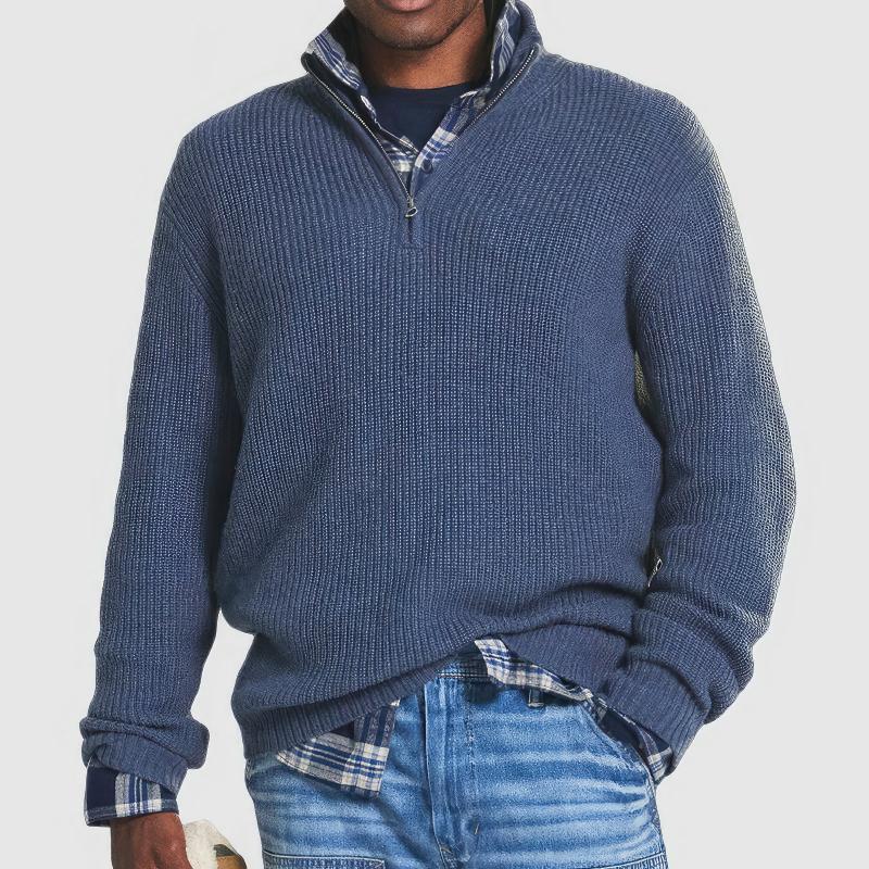 Finn | Maglione con zip confortevole