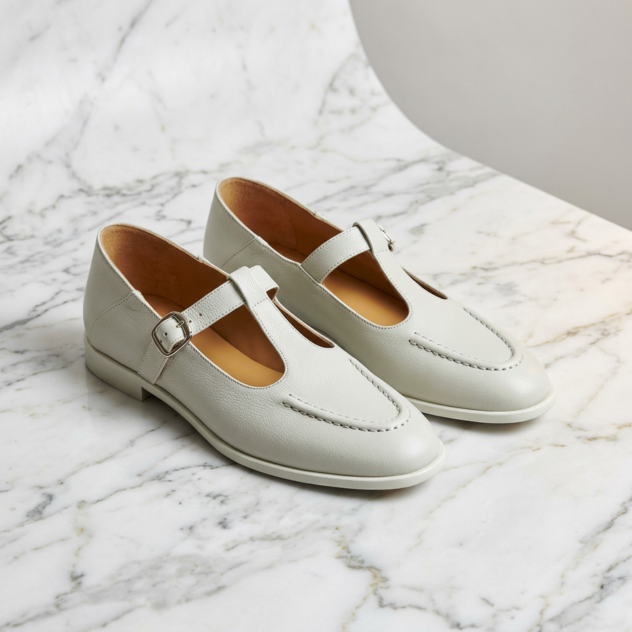 Camilla - Scarpe Mary Jane Ortopediche con Tacco Basso