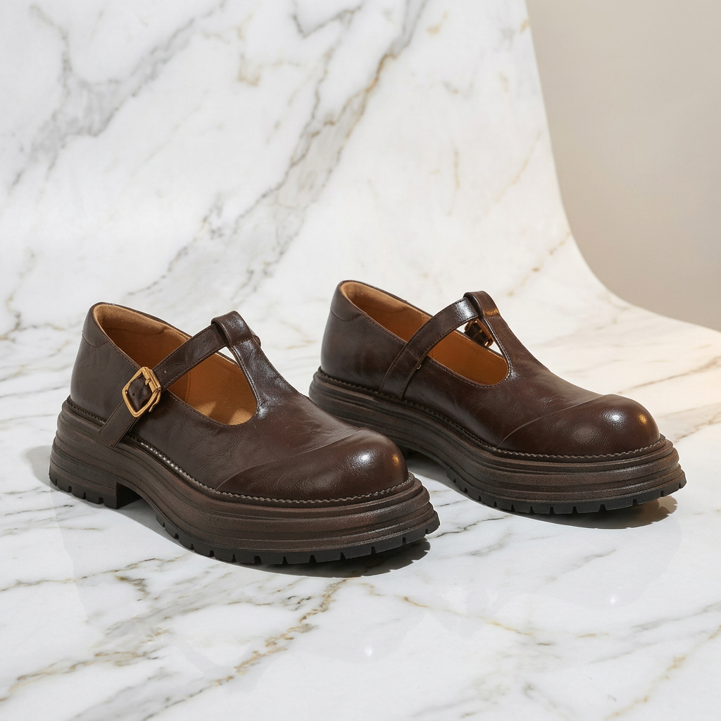 Mary Jane - Scarpa Elegante in Pelle