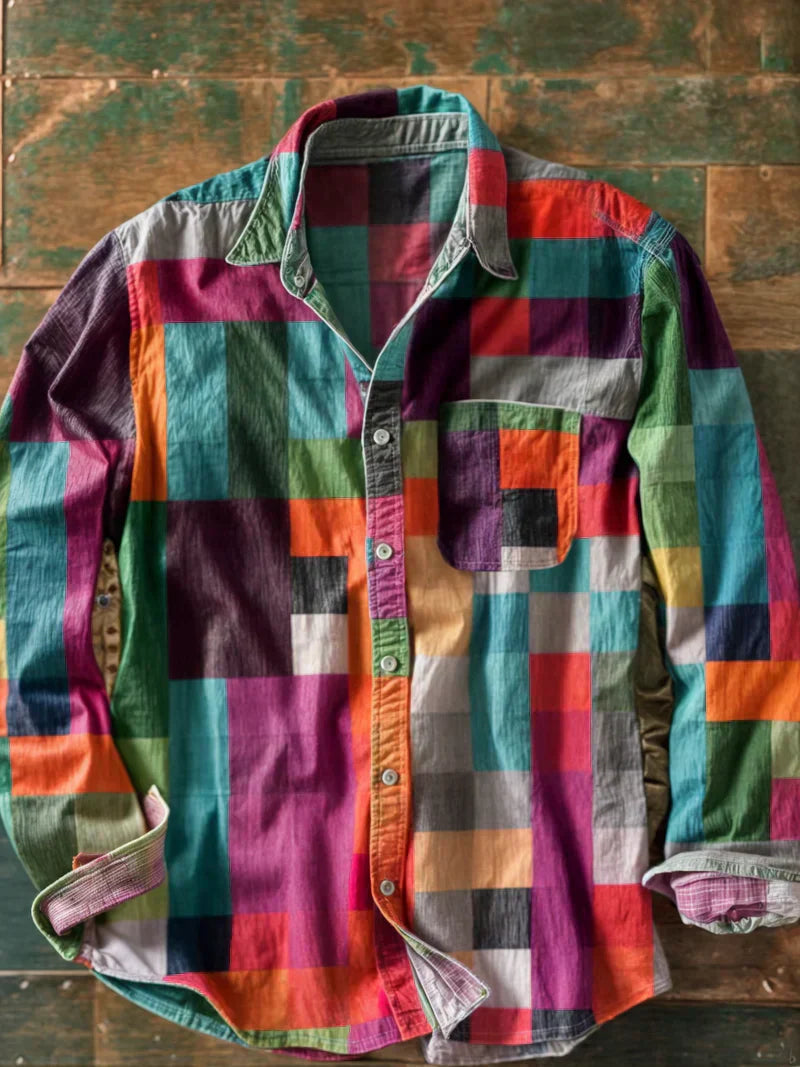 Rivano | Camicia Mosaico Elegante