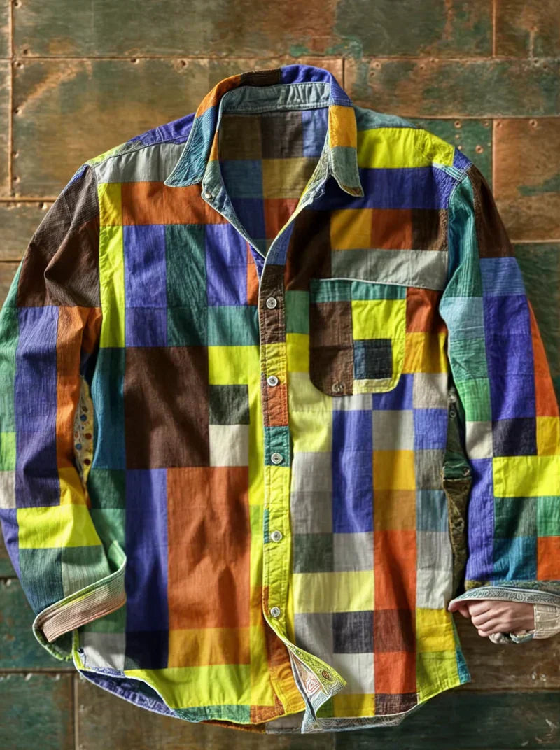 Rivano | Camicia Mosaico Elegante