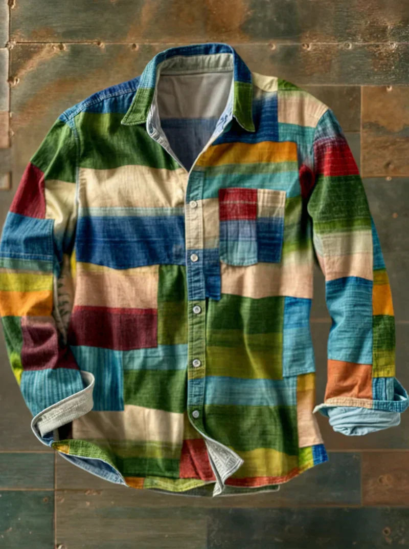 Rivano | Camicia Mosaico Elegante