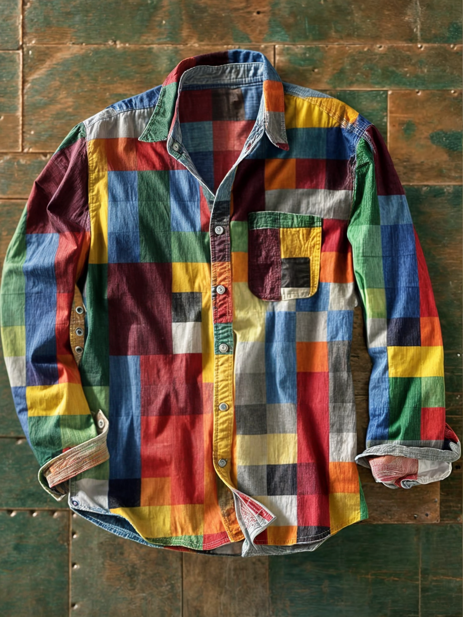 Rivano | Camicia Mosaico Elegante