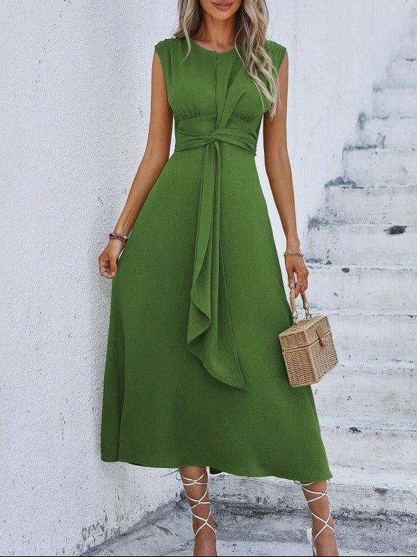 Eva | Vestido elegante sin mangas con cintura ajustable