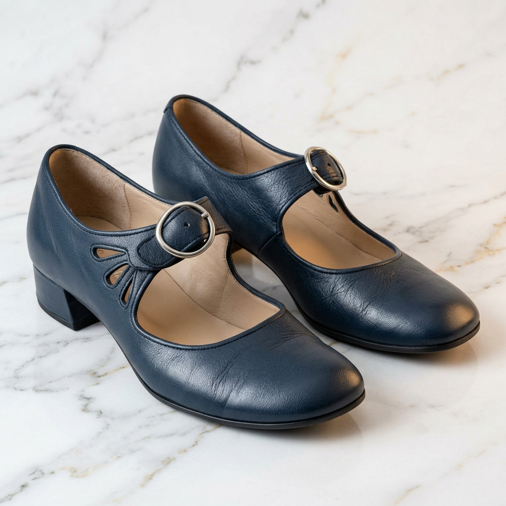 Clara - Scarpin Elegante em Couro Sintético