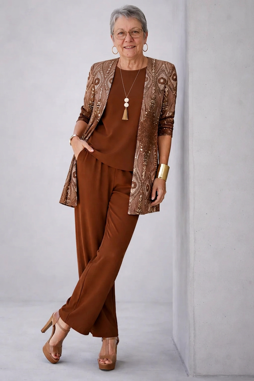 Leslie | set a tre pezzi elegante