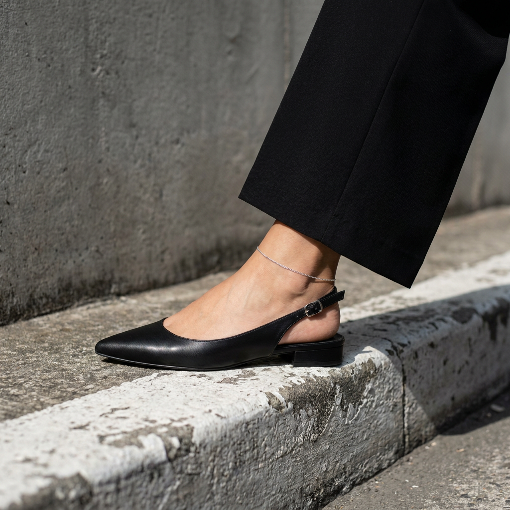 Mila | Slingback Flat Ortopedico