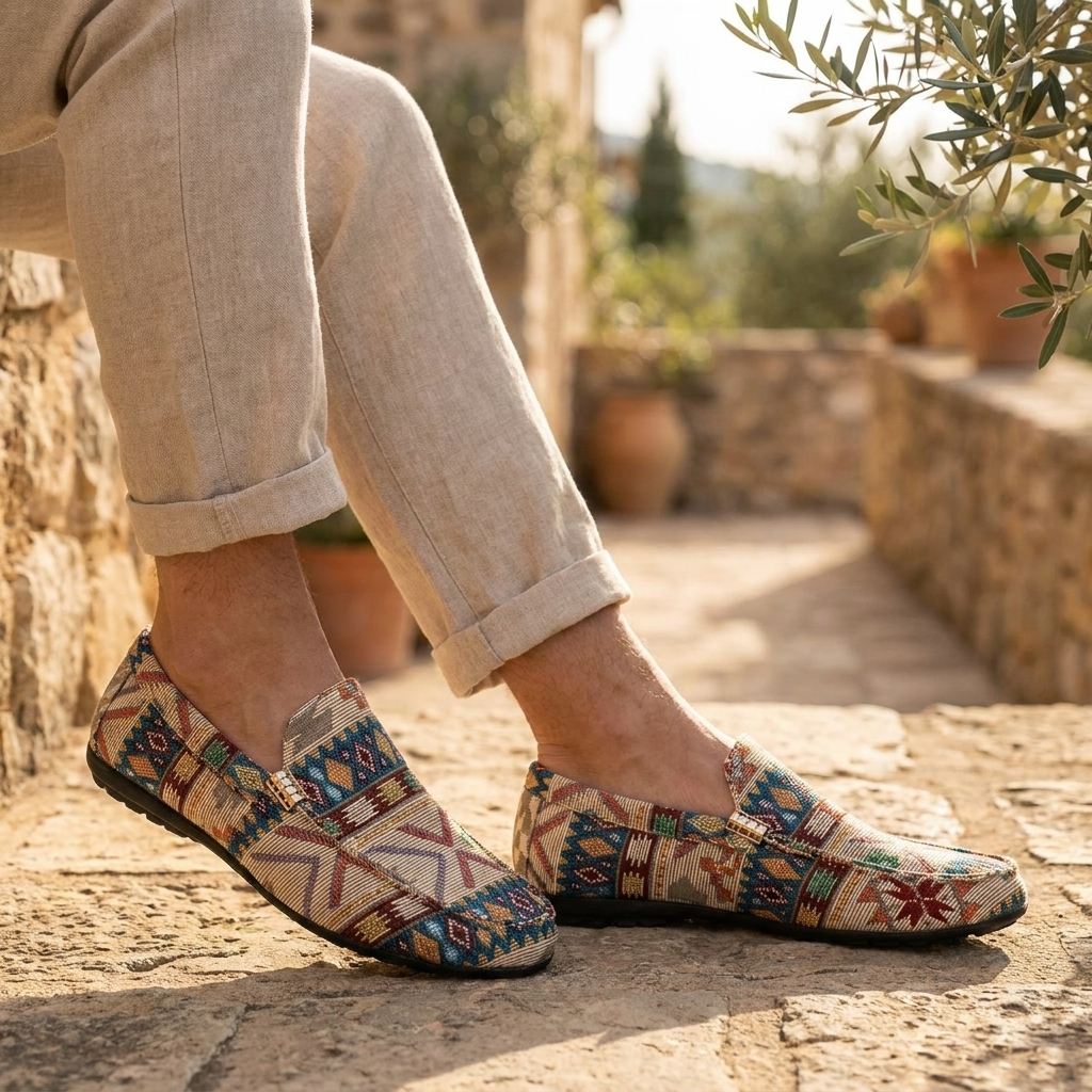 Mocasines Santino en color beige