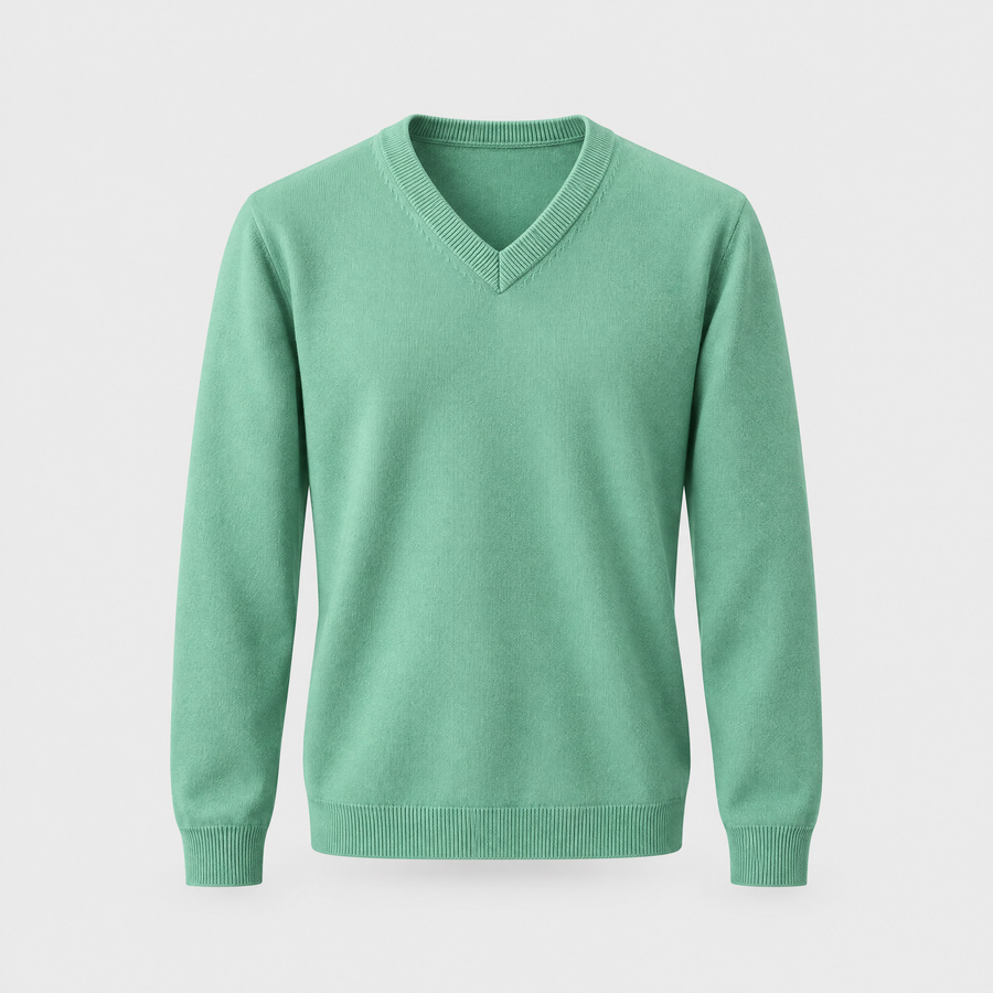 Arturo | Maglione Uomo Scollo a V in Misto Cashmere