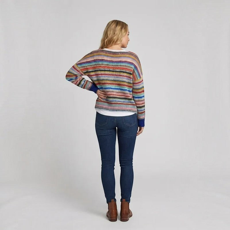 Zoe - Maglione a righe dalla vestibilità comoda