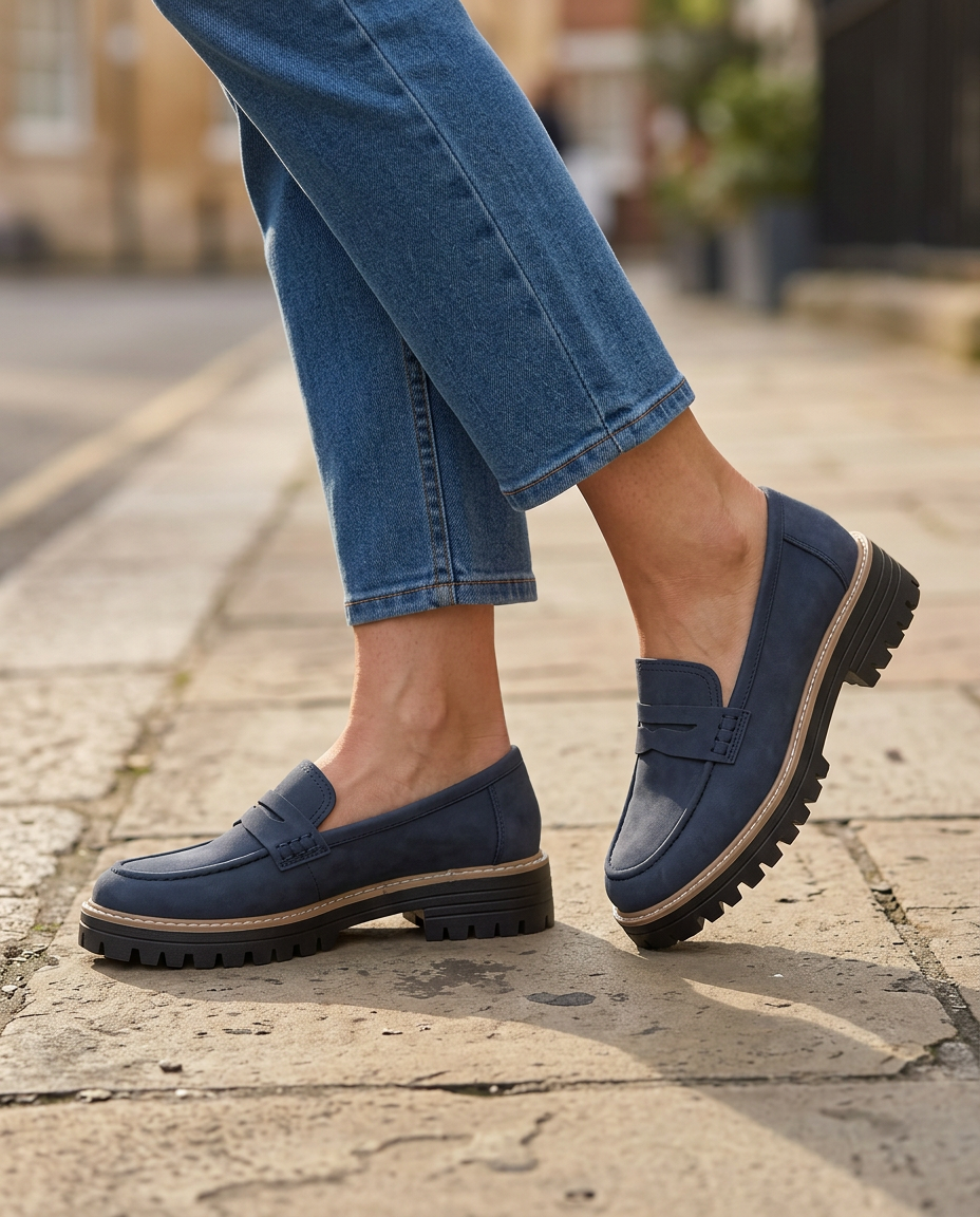 Berenice | Mocassino Platform Tacco Grosso