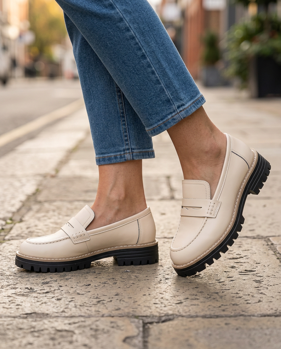 Berenice | Mocassino Platform Tacco Grosso