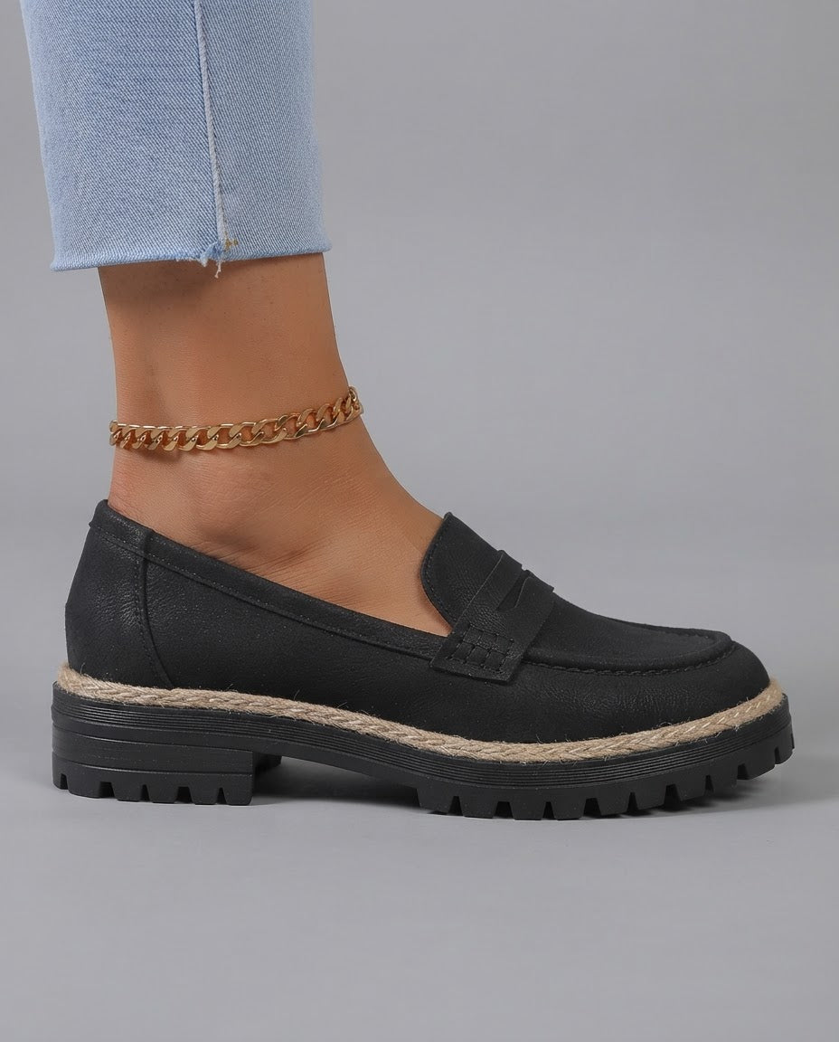 Berenice | Mocassino Platform Tacco Grosso