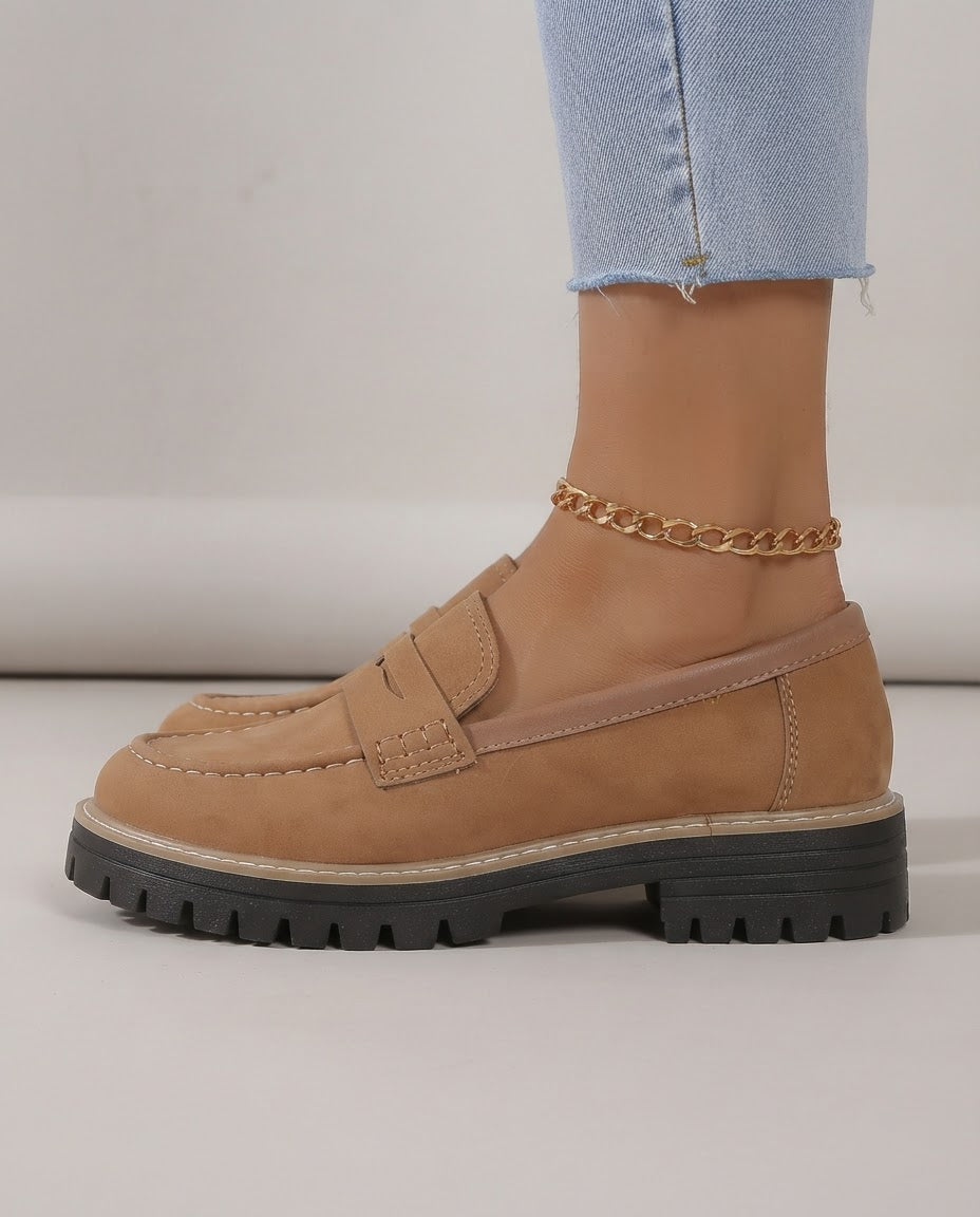 Berenice | Mocassino Platform Tacco Grosso