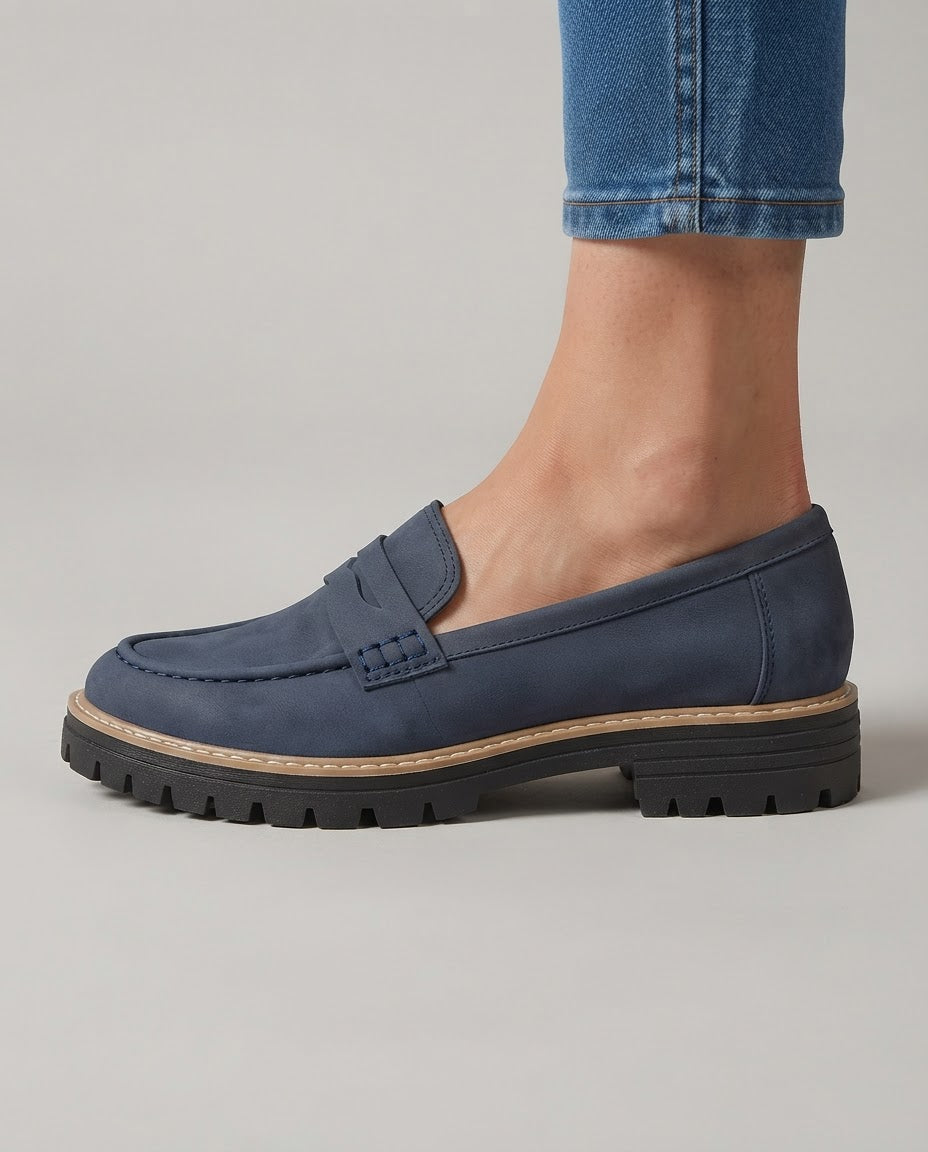 Berenice | Mocassino Platform Tacco Grosso