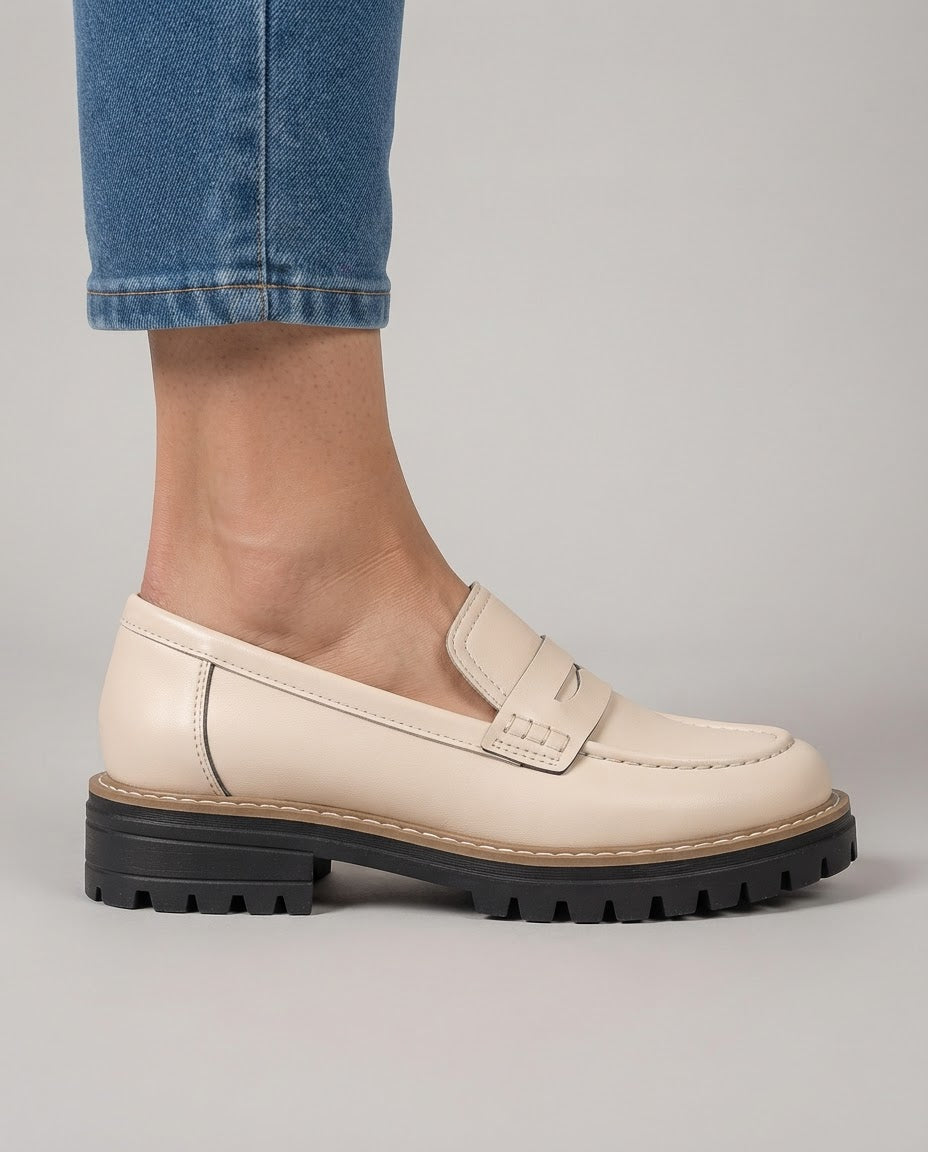 Berenice | Mocassino Platform Tacco Grosso