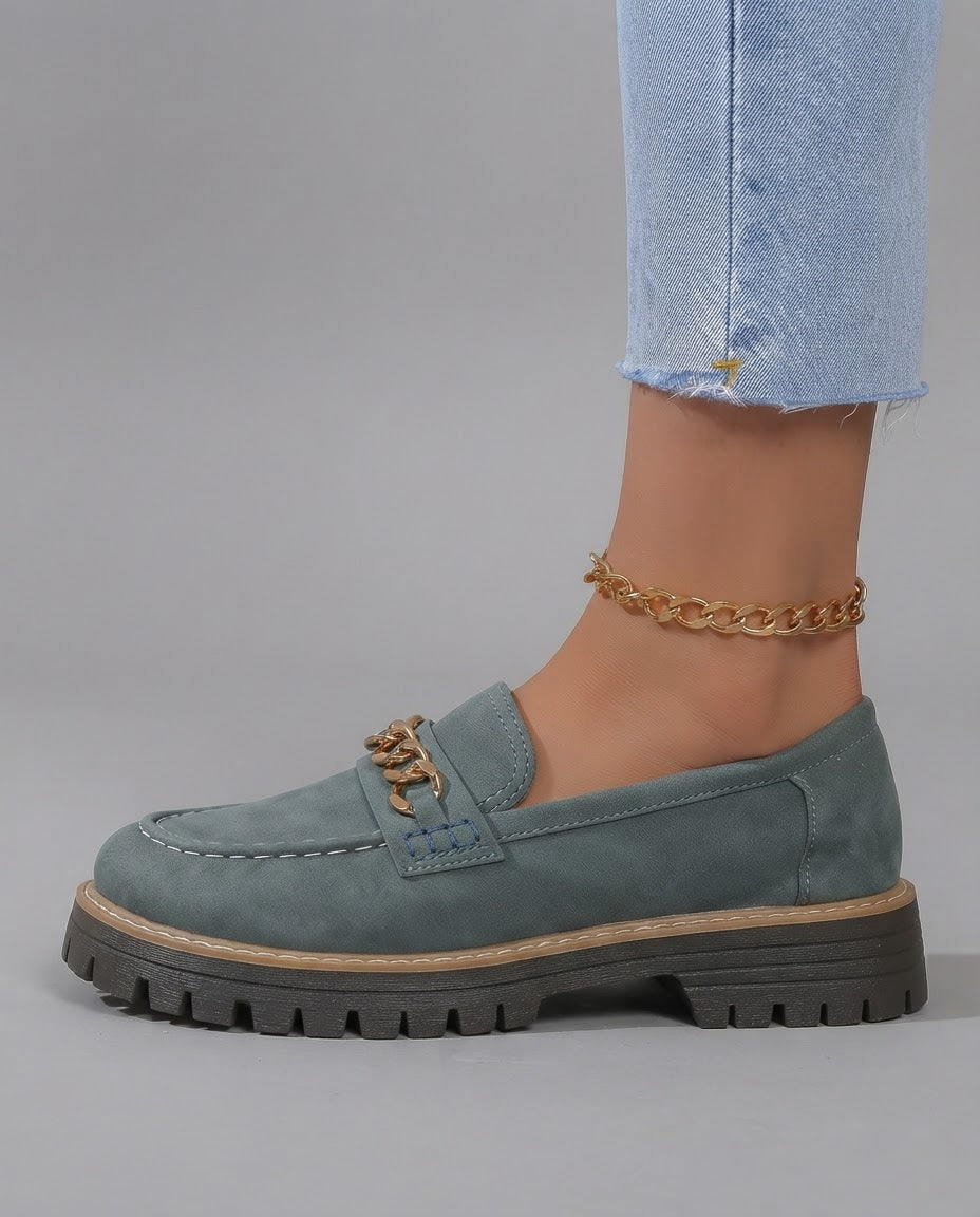 Berenice | Mocassino Platform Tacco Grosso
