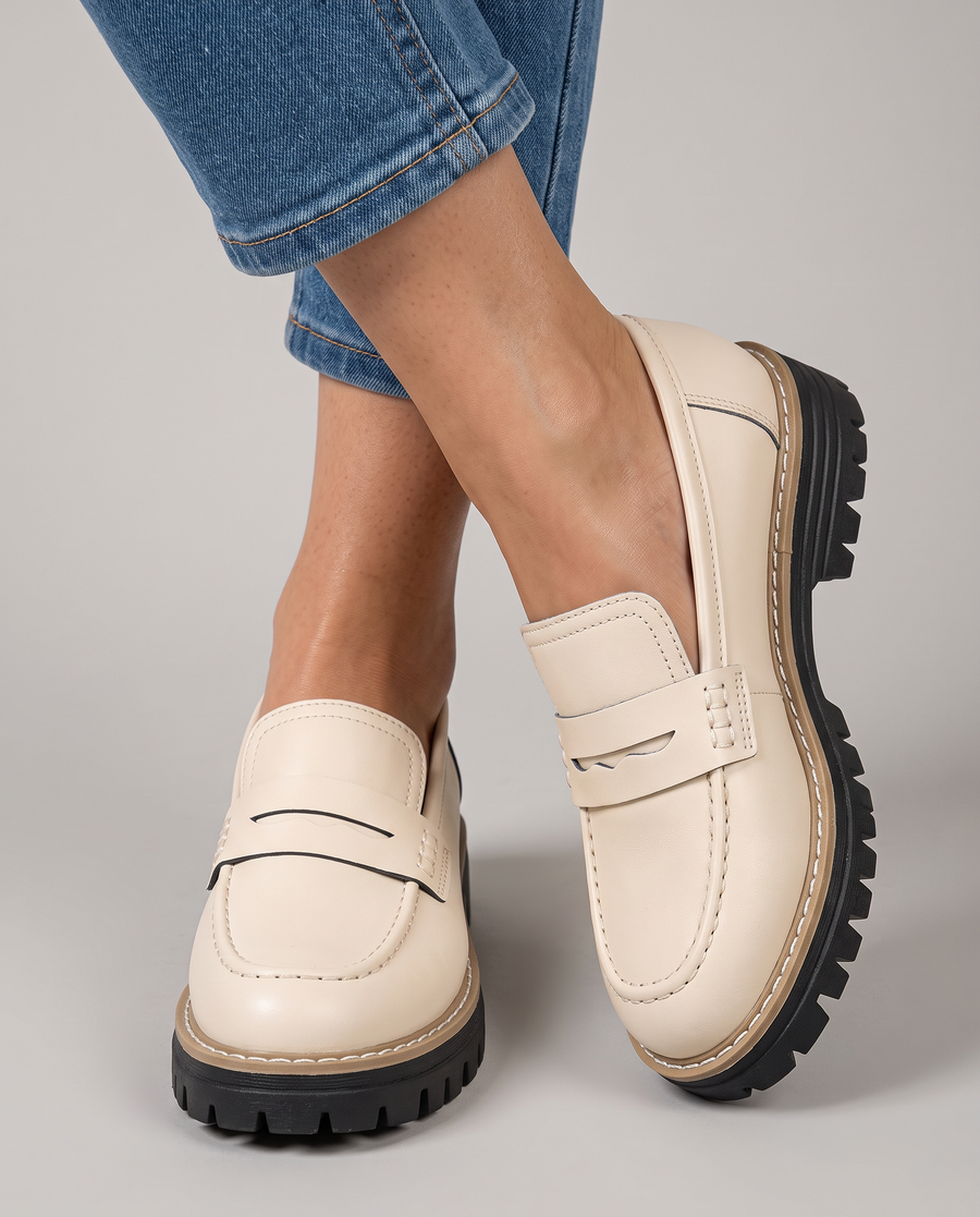 Berenice | Mocassino Platform Tacco Grosso